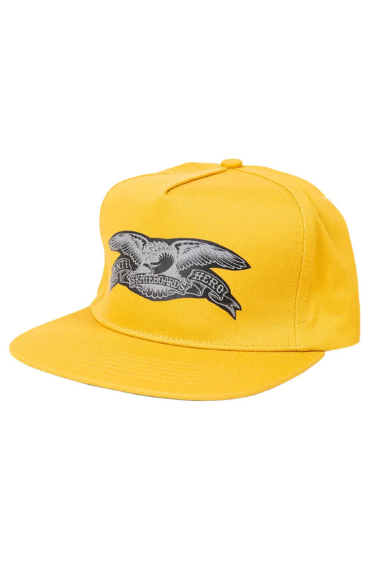 Anti Hero Eagle Scraps Snapback Mustard