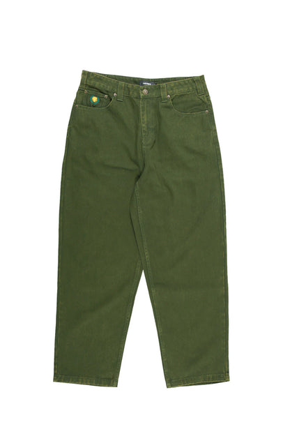 Theories Of Atlantis Plaza Jeans Washed Army Green