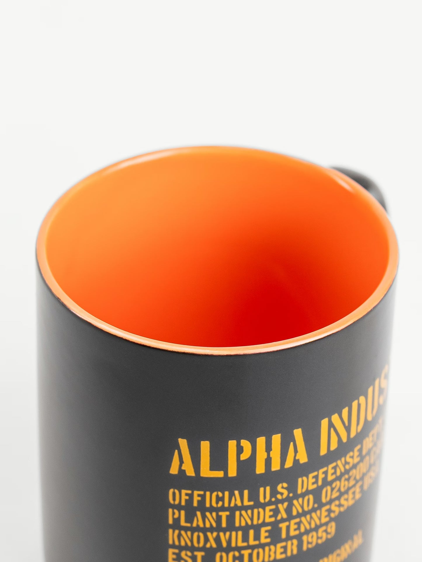 Alpha Industries Ceramic Mug Black-0001