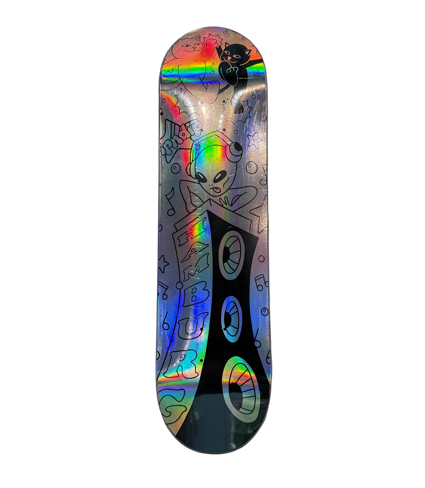 RIPNDIP HAMBURG Exclusive Skate Deck (holo) 8”