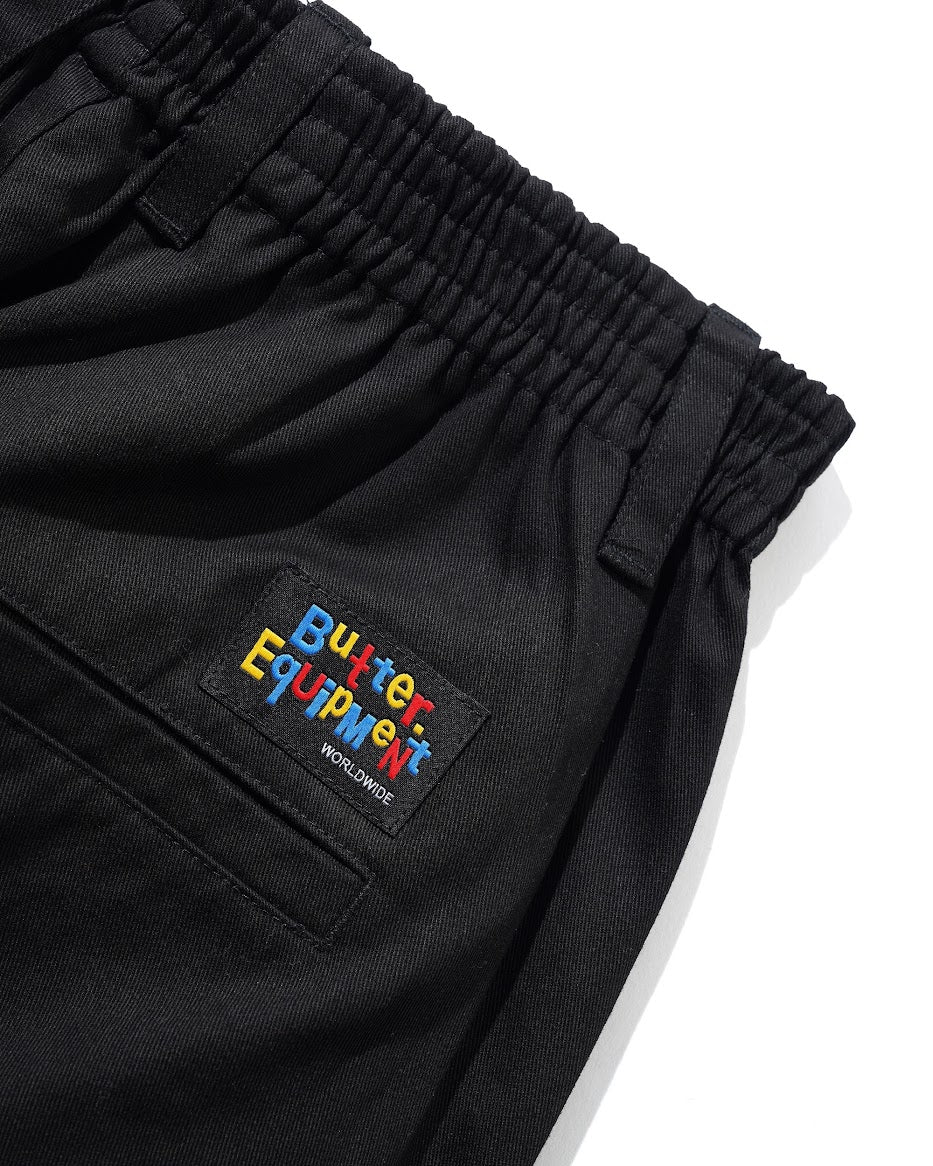 Butter Goods Wide Leg Pants Black