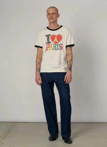 Rassvet Jewel RINGER TEE shirt off white