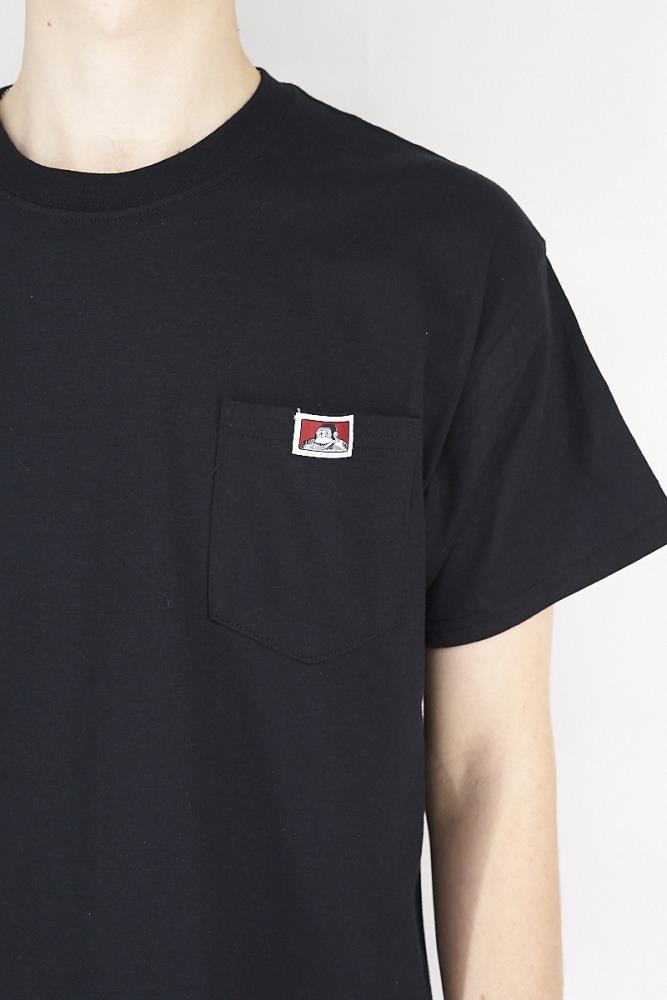 BEN DAVIS Pocket Tee BLACK
