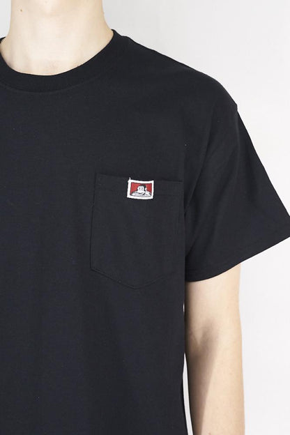 BEN DAVIS Pocket Tee BLACK