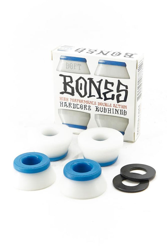 BONES Hardcore Bushings Soft 81A White Blue
