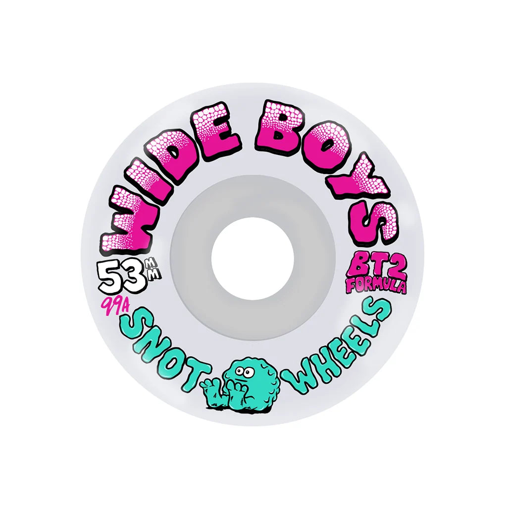 Snot Wide Boys Wheels 53mm 99a CLEAR
