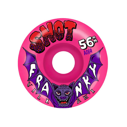 Snot Franky Villani Classic 56mm 101A Wheels NEON PINK