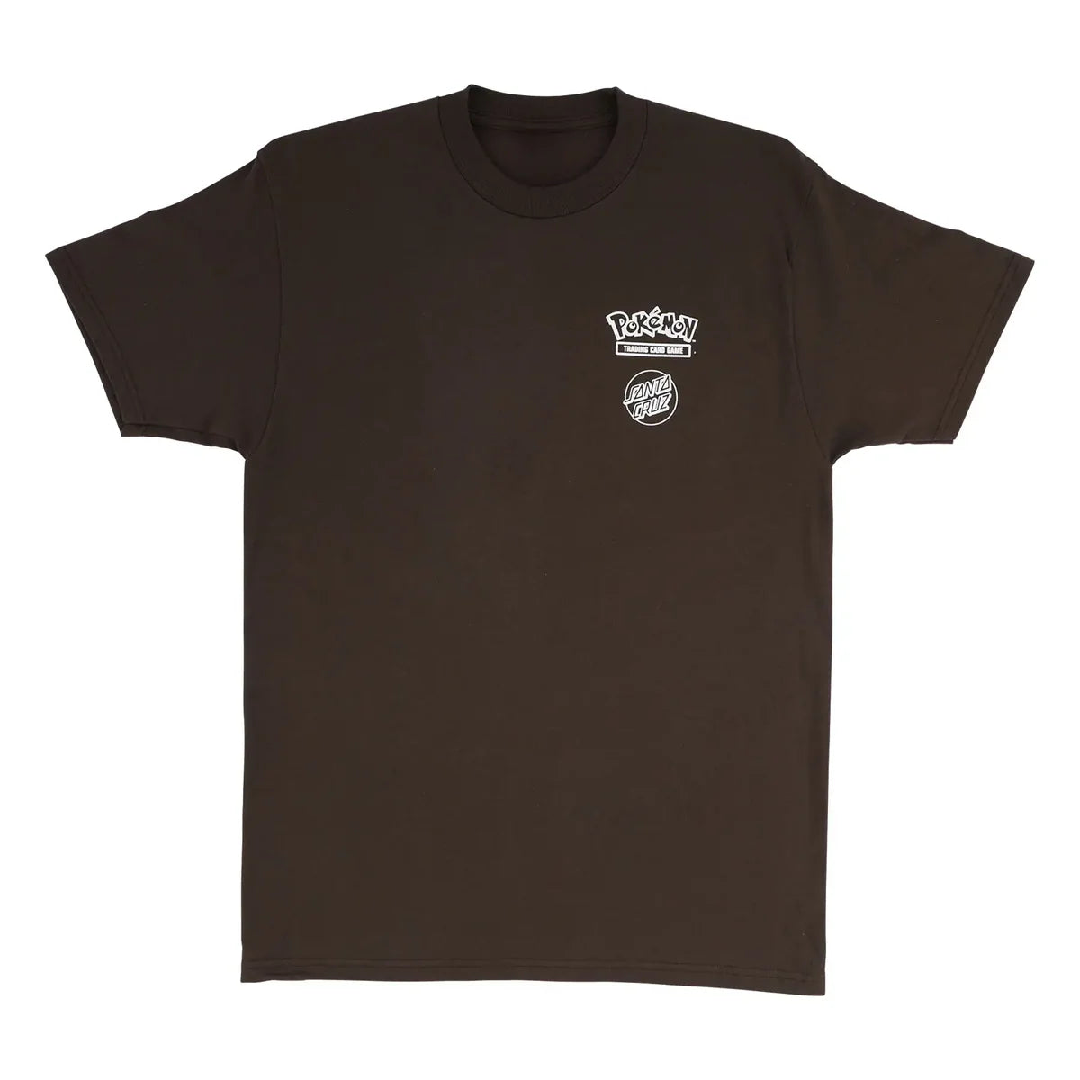 Santa Cruz X Pokemon Power Dot T-Shirt Brown