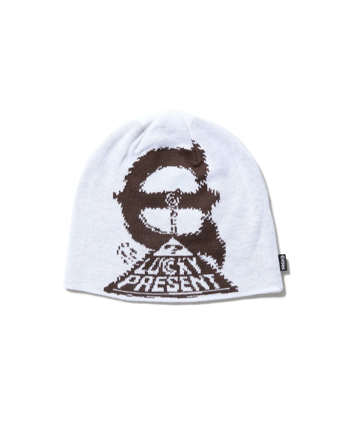 Evisen ATARI LOGO BEANIE White