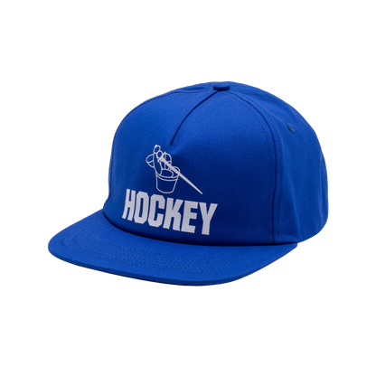 Hockey Weild 5 Panel Blue Cap