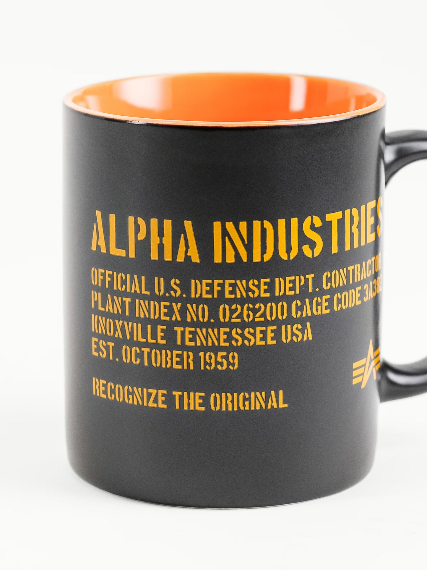 Alpha Industries Ceramic Mug Black-0001