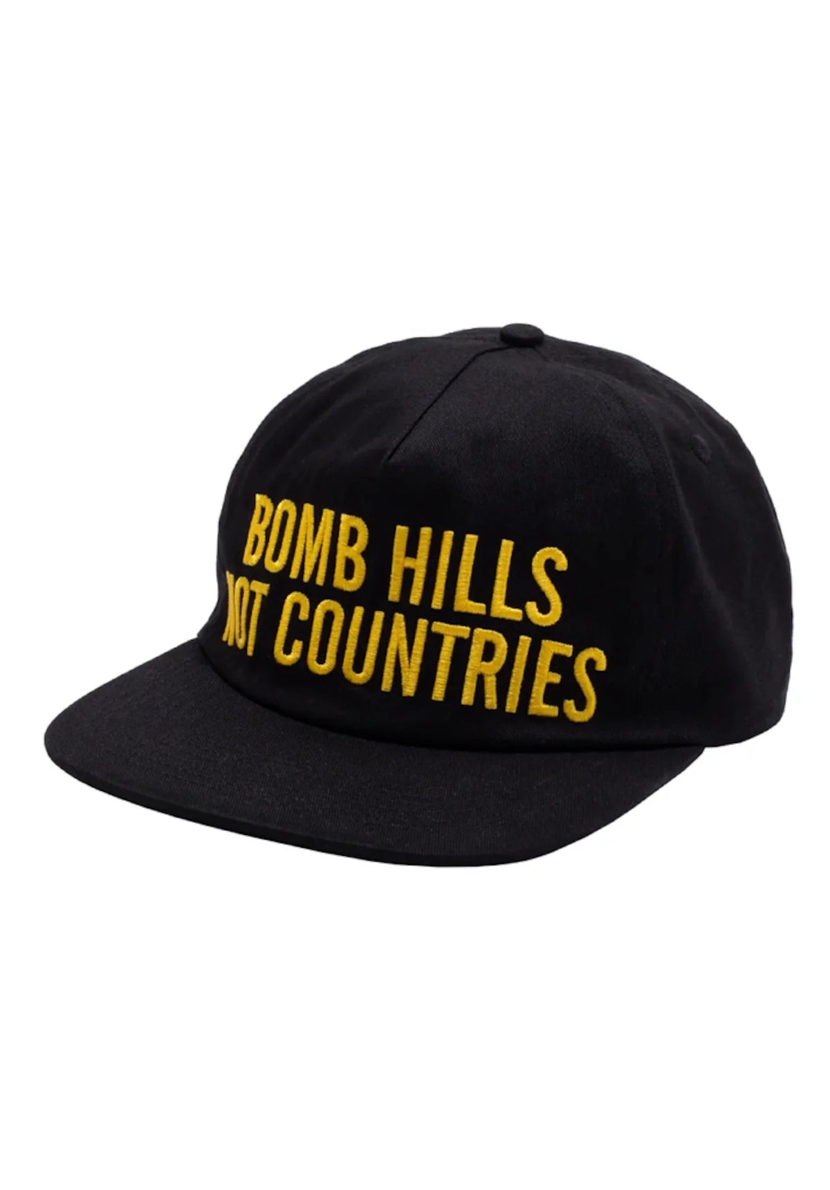 GX1000 BOMB HILLS 5-Panel Logo SnapBack Black