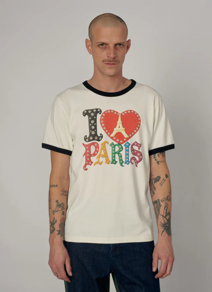 Rassvet Jewel RINGER TEE shirt off white