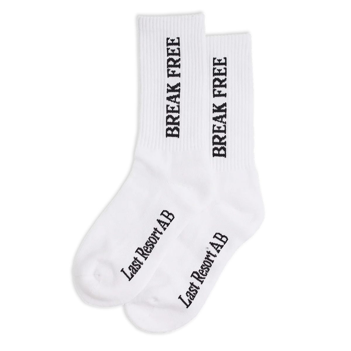 Last Resort AB Break Free Socks White