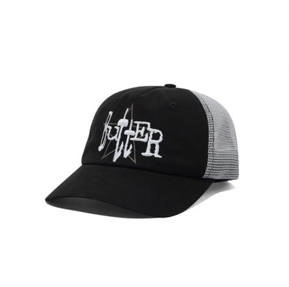 Butter Goods Sigil Trucker Cap Washed Black
