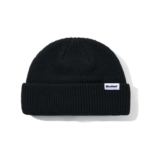 Butter Goods Wharfie Beanie Black