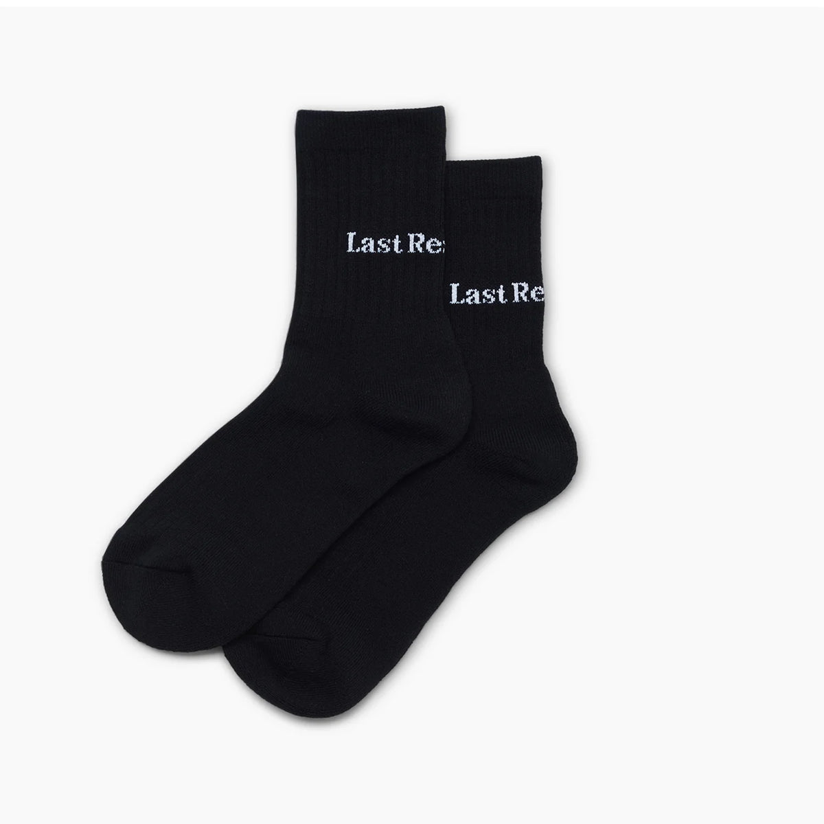 Last Resort AB Dress Socks-Script Logo Black