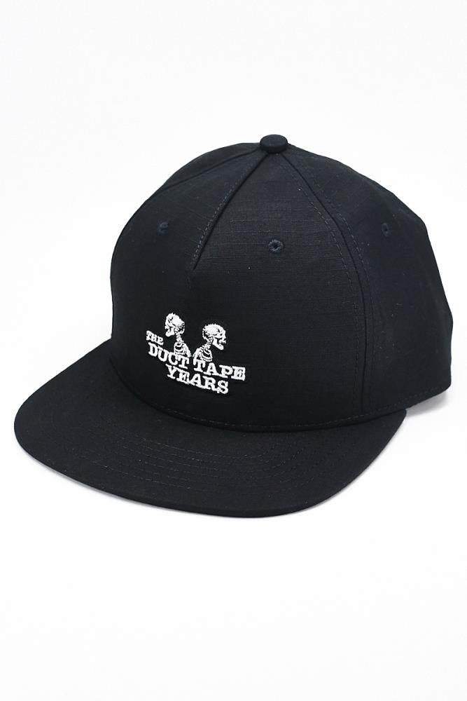 The Duct Tape Years 5 Panel Snapback Black
