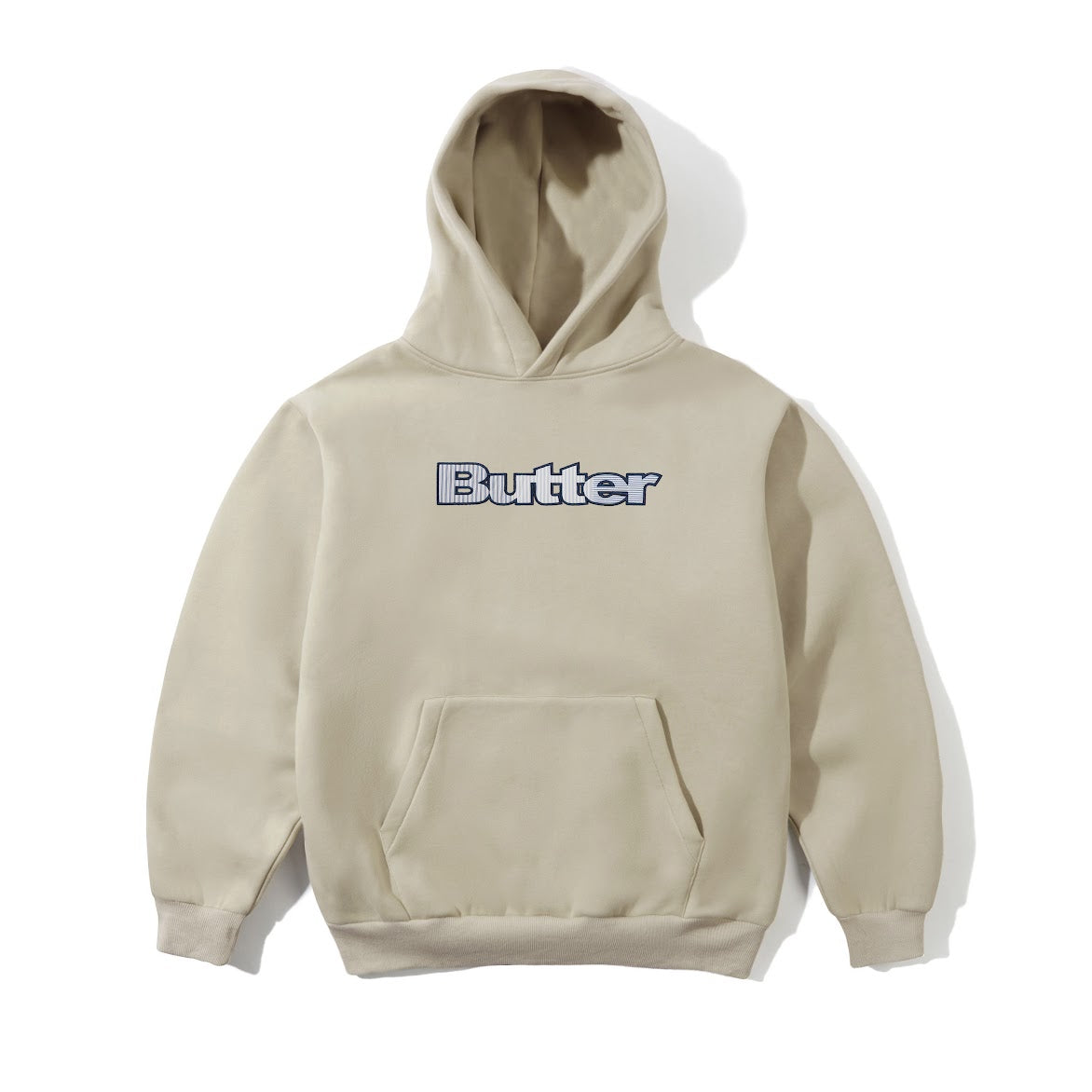 Butter Goods Stripe Logo Applique Pullover