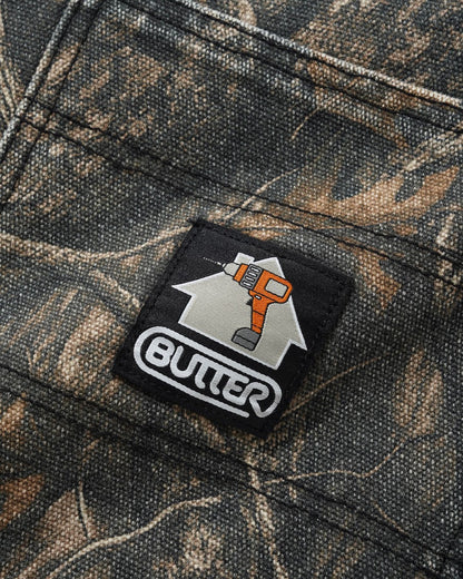 Butter Goods Work Pants Forest Camo