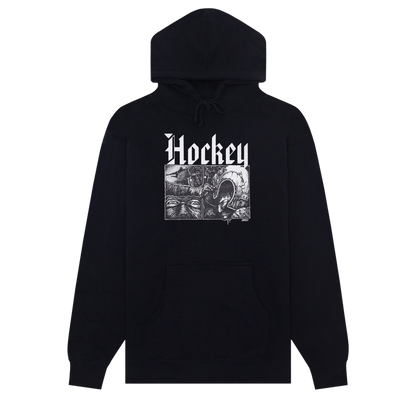 Hockey MIDDLE EARTH Black Hoodie