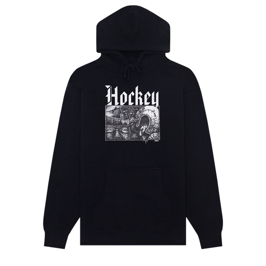Hockey MIDDLE EARTH Black Hoodie