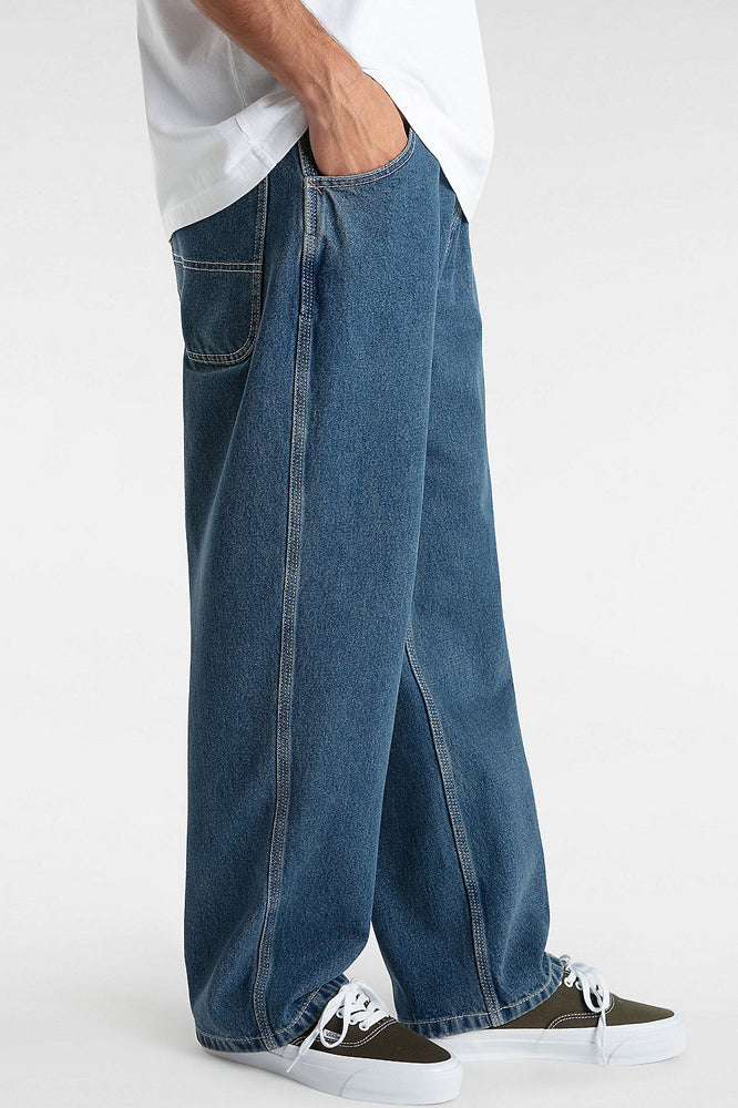 VANS Skate Check-5 Skate Loose Denim Pant Indigo Blue