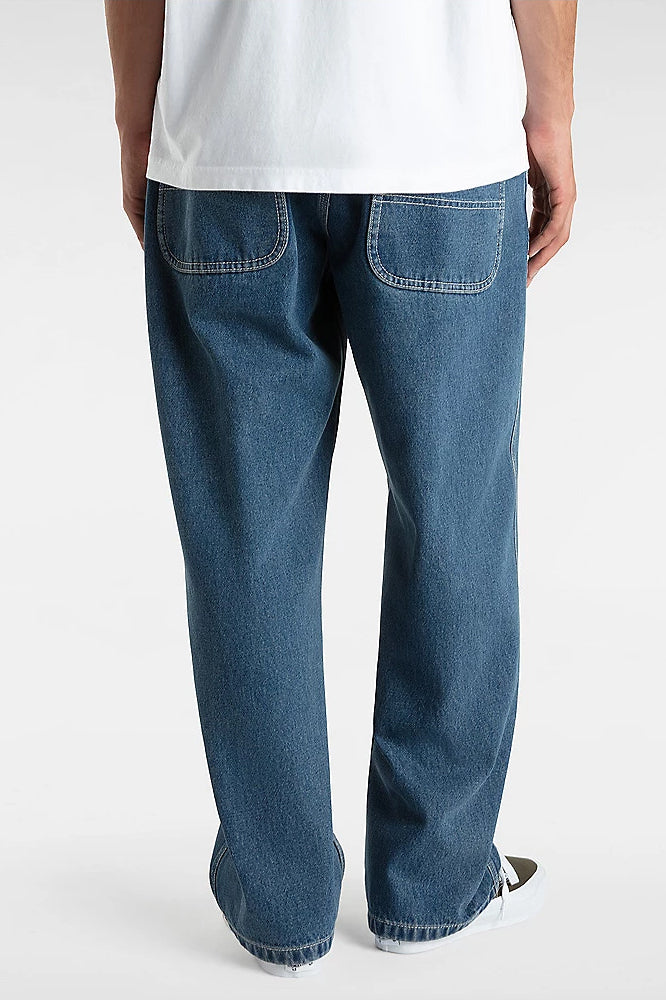 VANS Skate Check-5 Skate Loose Denim Pant Indigo Blue