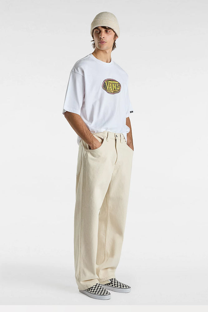 VANS Skate Check-5 Skate Loose Denim Pants Natural
