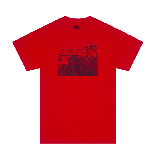 Hockey Dragon Slayer Red T-Shirt
