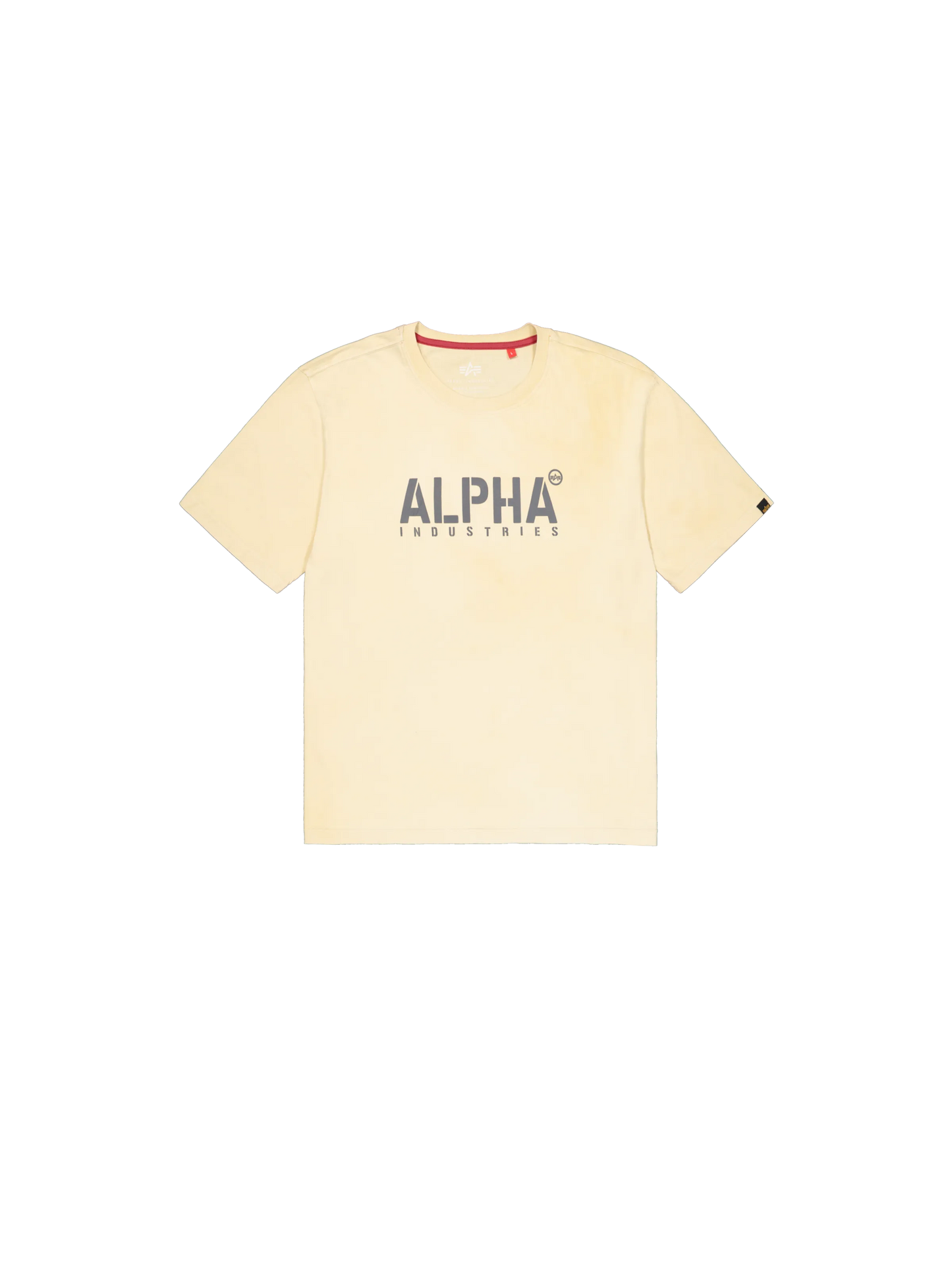 Alpha Stencil T-Shirt Vintage White-300