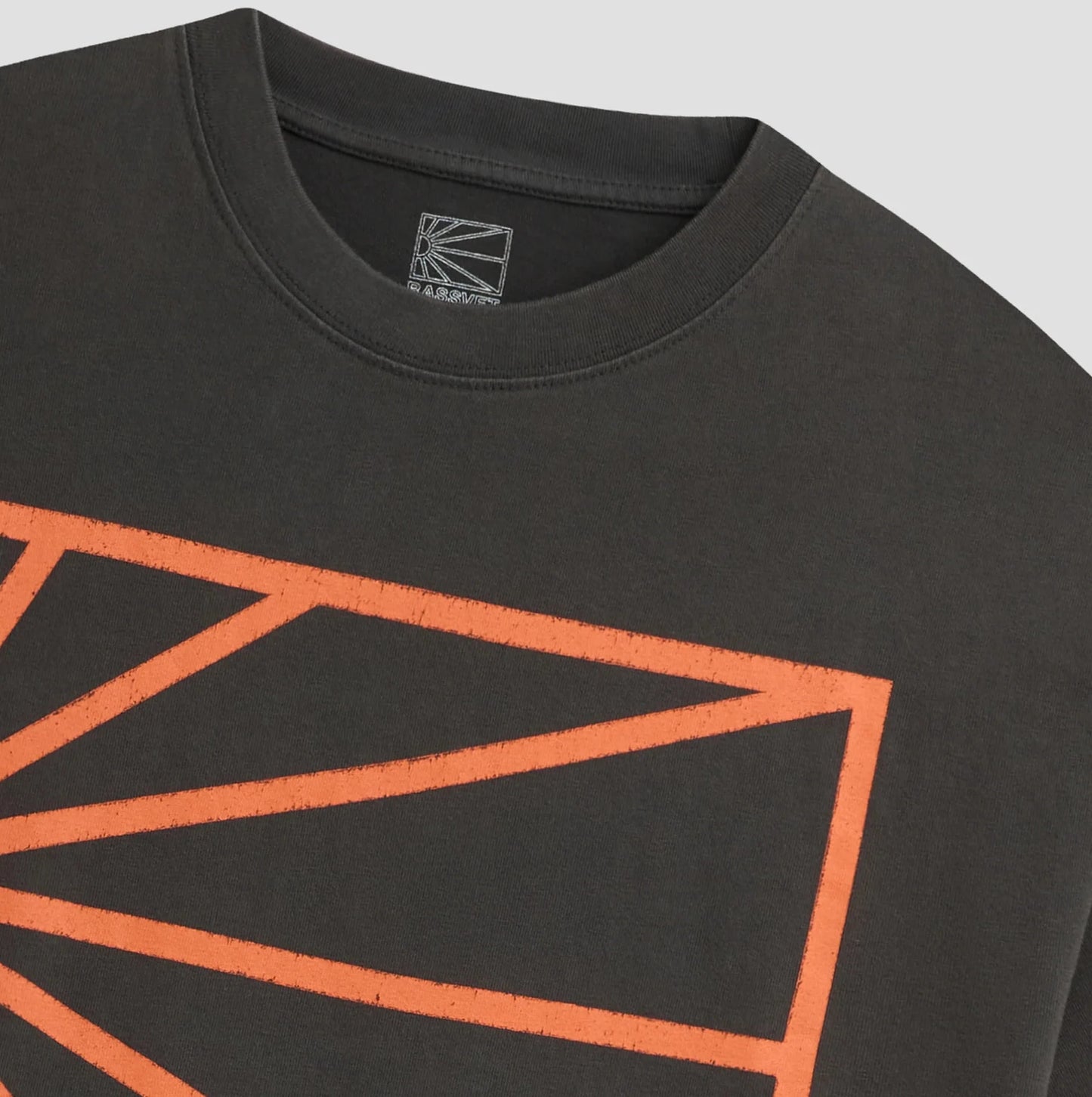 Rassvet BORDERS TEE SHIRT BLACK