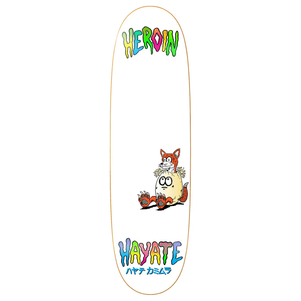 Heroin skateboardHayate Fox Egg Deck