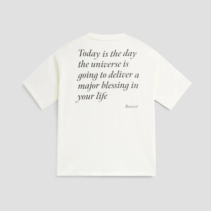 Rassvet BLESSINGS TEE SHIRT OFF WHITE