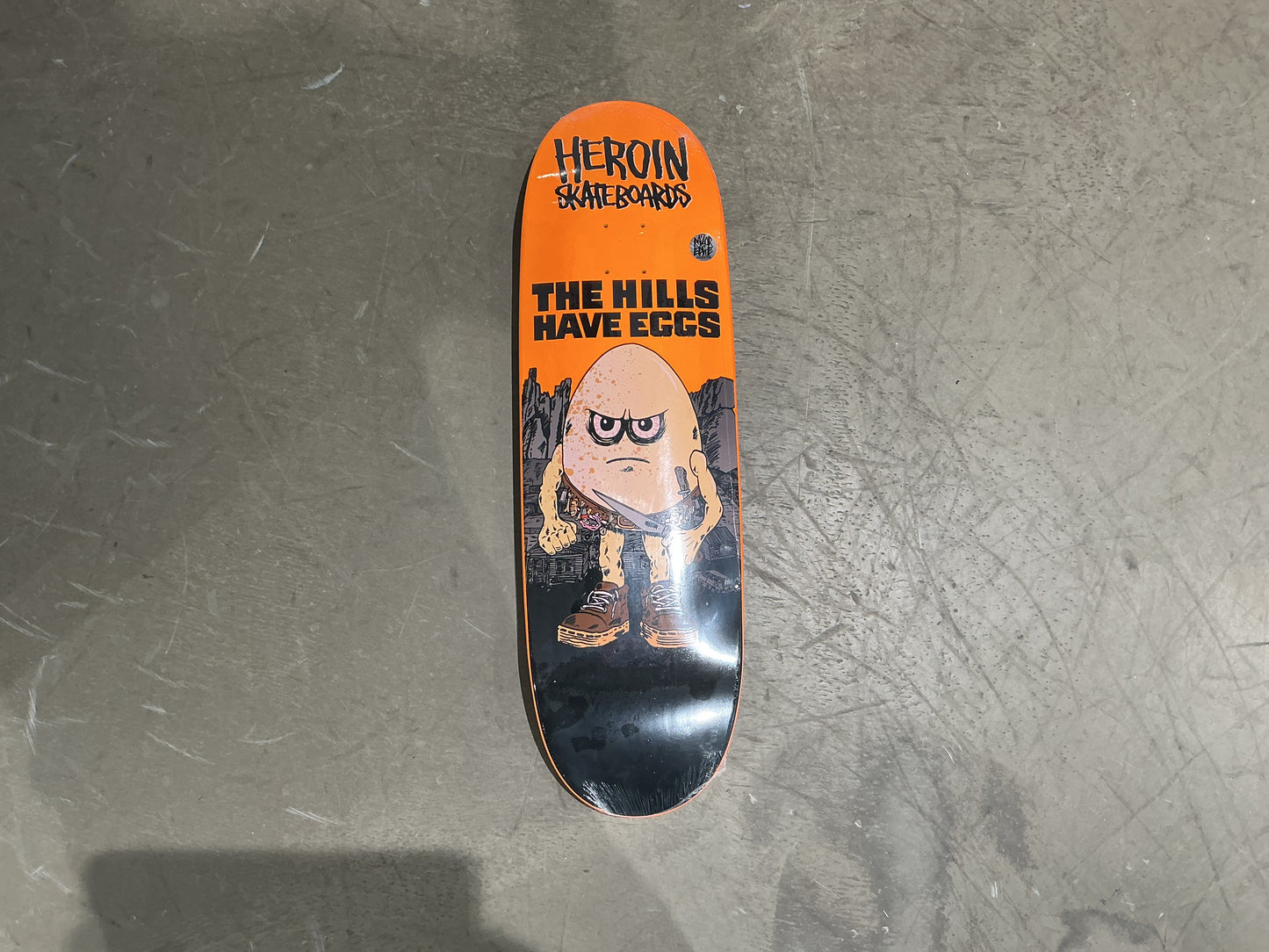 Heroin Skateboard Hills Have EGG Deck