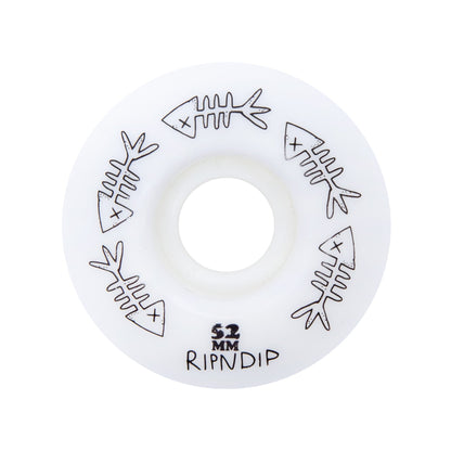 RipNDip Finding Nermio Skate Wheels (White)