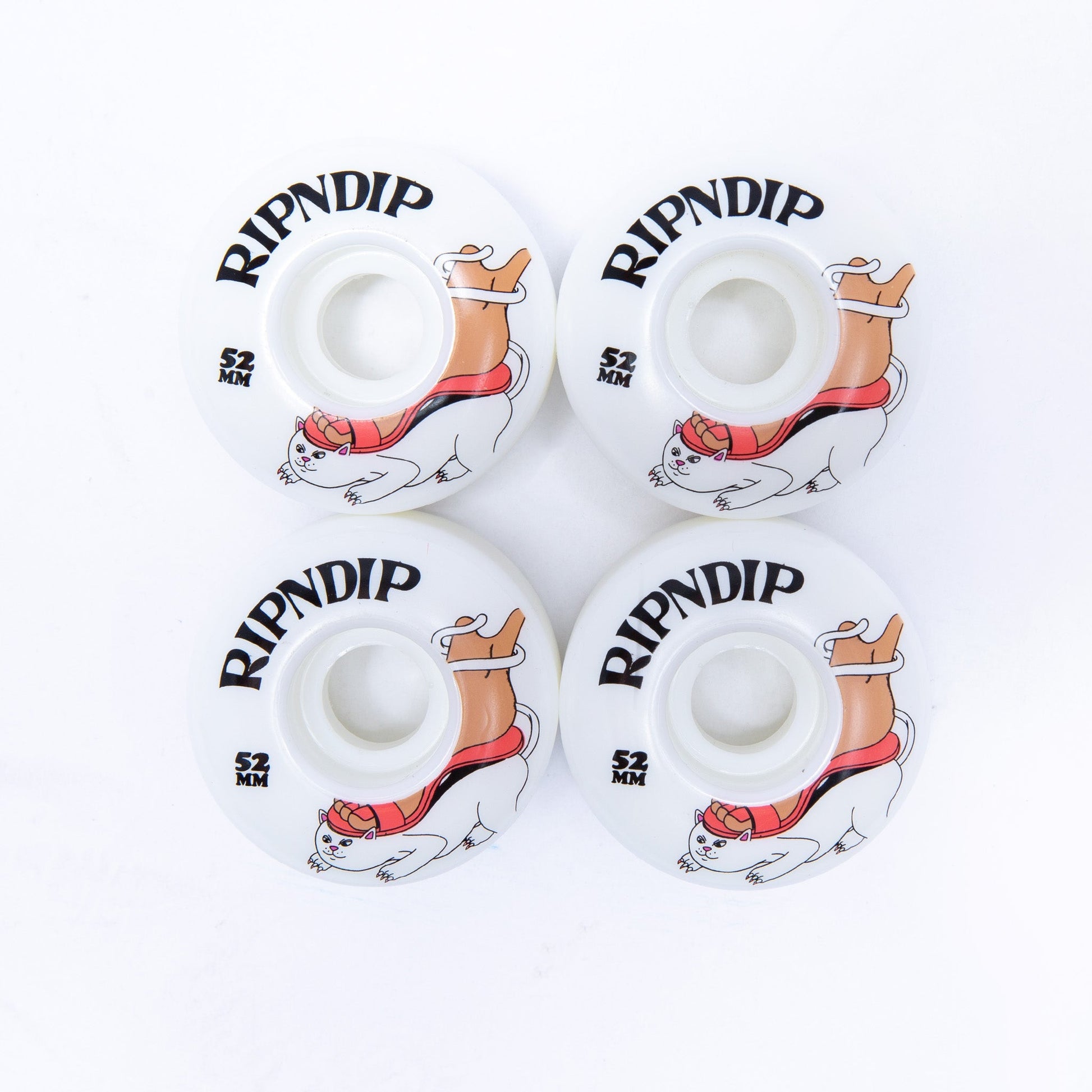 RipNDip Nermboutins Skate Wheels (White)