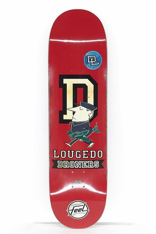 Feel Skateboards Droners Red