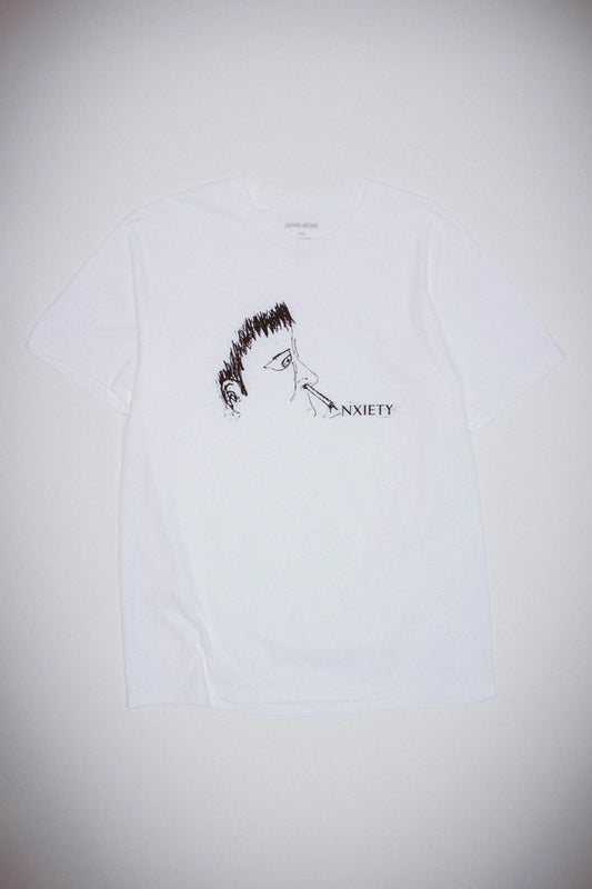 Fucking Awesome Anxiety Tee White