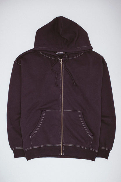 Fucking Awesome Contrast Stitch Hoodie Black