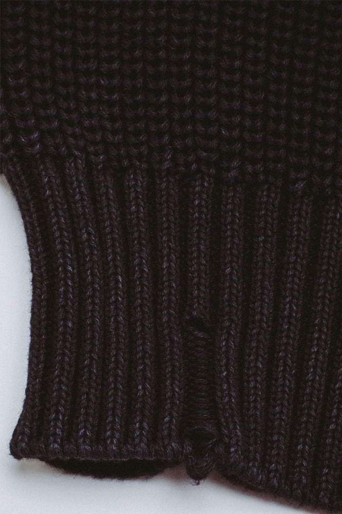 Fucking Awesome I Love You Overdyed Sweater Black – Mantis Skateshop