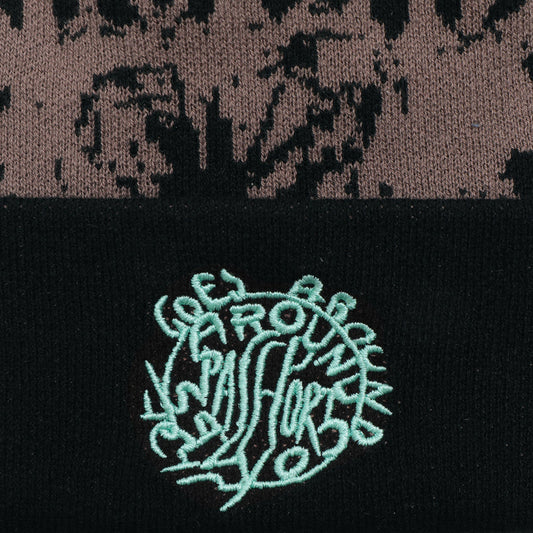 Pass~Port Goes Around Beanie - Black