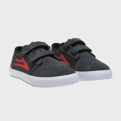 Lakai Griffin Kids - Charcoal/Flame Suede