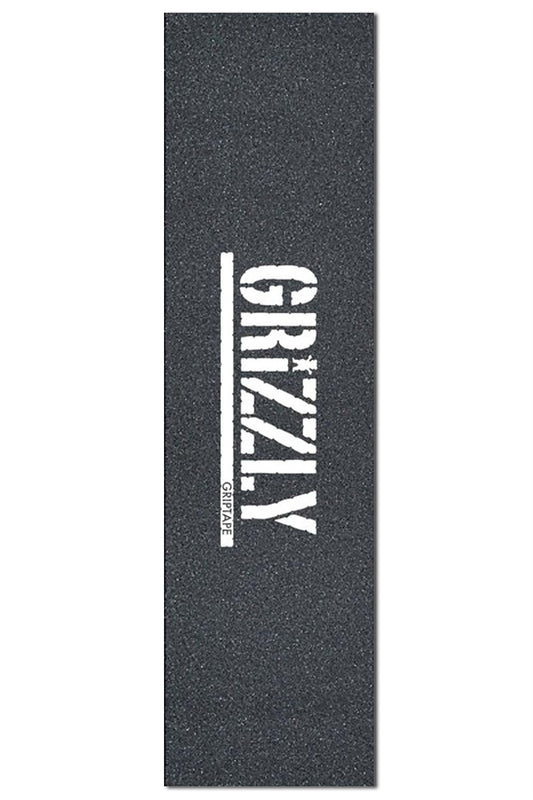 GRIZZLY Stamp Print Griptape WHITE