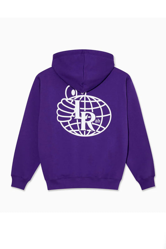 Last Resort AB Atlas Monogram Hoodie Heliotrope White