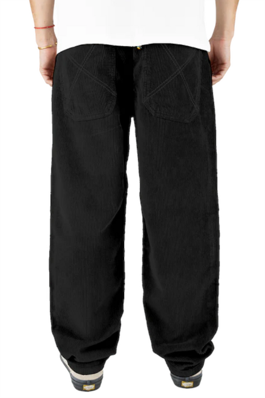 Homeboy X-tra Baggy Cord Pants Black