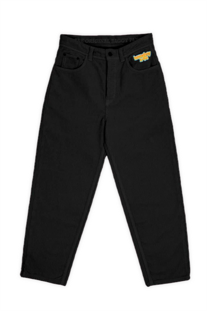 Homeboy X-tra Baggy Cord Pants Black