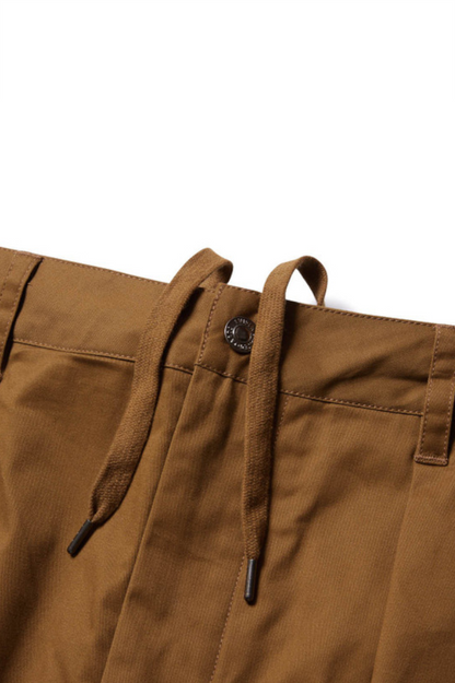 Evisen Twill Bohemian Pants Khaki