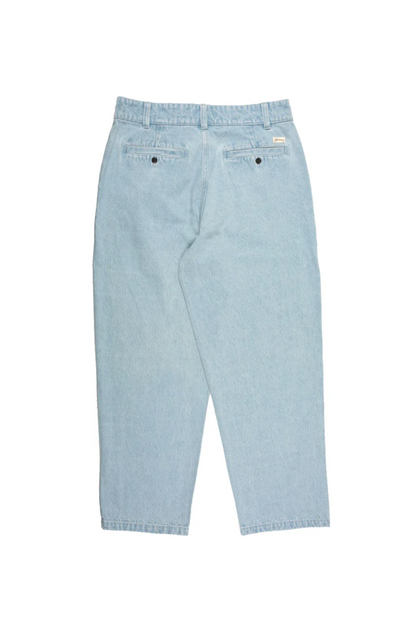 Theories Of Atlantis Belvedere Pleated Denim Pants Blue