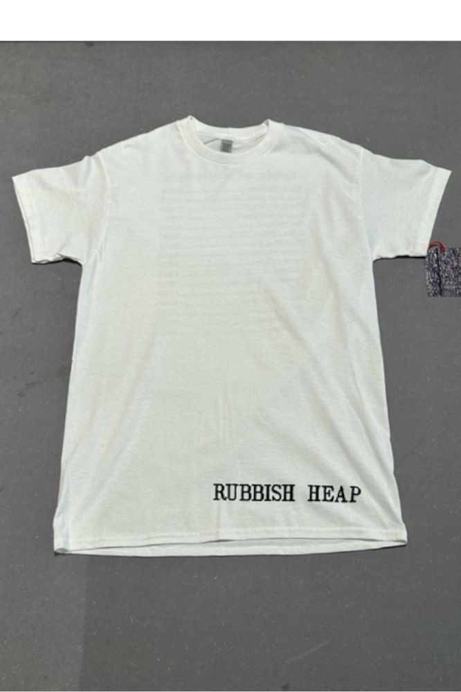Dear Skating Rubbish Heap Tee White